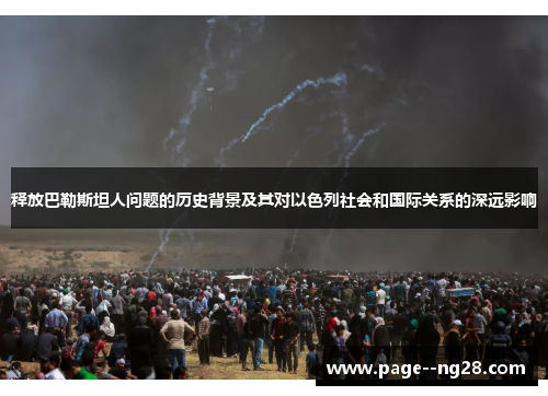 释放巴勒斯坦人问题的历史背景及其对以色列社会和国际关系的深远影响
