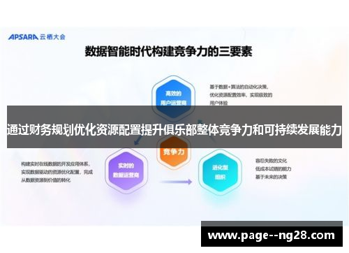 通过财务规划优化资源配置提升俱乐部整体竞争力和可持续发展能力